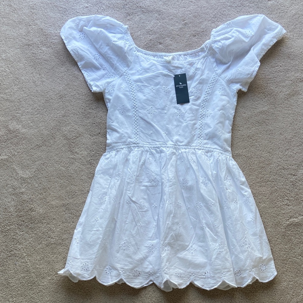 Abercrombie Kids White Dress